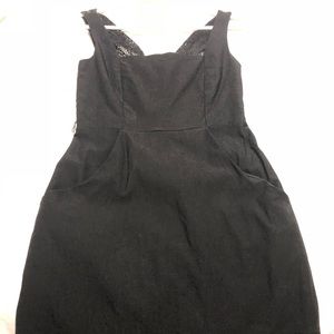 Little black dress with back detail